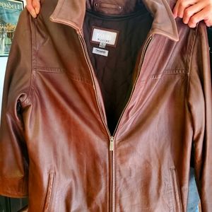 Wilson's leather, men's, M.Julian, Thinsulate, zip out vest liner, good conditio